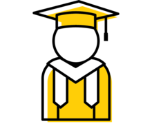 cap and gown icon