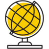 icon of a globe of earth